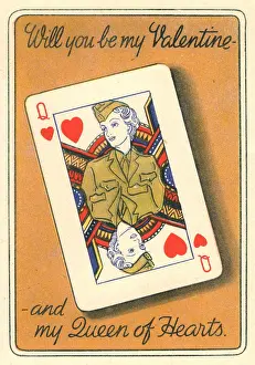 World War Two: WW2 Valentine's Day card