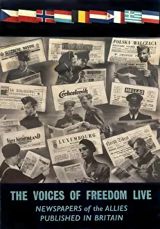 The Maurice Collins Images Collection: WW2 - Voice of Freedom