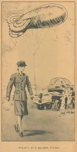 W.a.a.f: WW2, W.A.A.F. At A Balloon Station