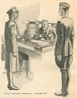 W.a.a.f: WW2 - W.A.A.F. With Commanding Officer