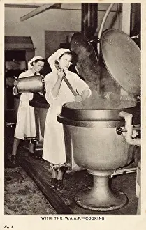 W.a.a.f: WW2 - With the W.A.A.F. - cooking