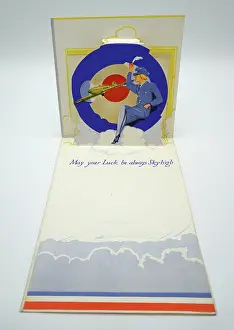 Servicewomen: WW2 W.A.A.F. Greetings Card