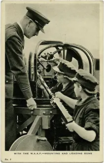 Waaf: WW2 - With the W.A.A.F. - Mounting and Loading Guns