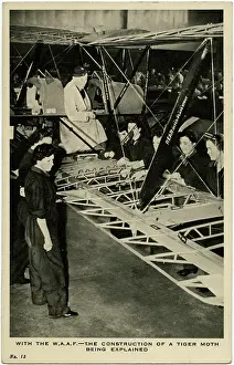 Struts: WW2 - With the W.A.A.F. - Tiger Moth Construction explained