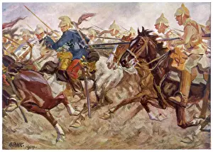 WWI/1914/CAVALRY RETREAT