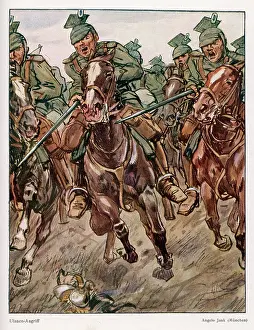 Uhlan: WWI/1915/UHLAN CHARGE