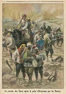 Erzurum: WWI/1916/TURKISH RETREAT