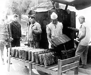 Chow: WWI, Baking Bread for Troops, 1918