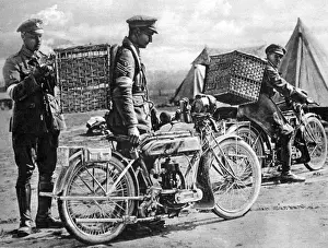 Domesticated: WWI, BEF Transporting Carrier Pigeons