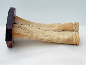 Knockaloe: WWI carved bone