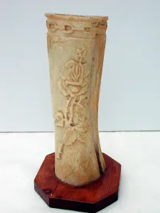 Knockaloe: WWI carved bone