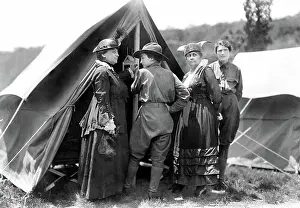 Passaic: WWI - Elizabeth Harrison Walker, Mary Dimmick Harrison