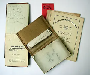 Contemptibles: WWI Field Message book