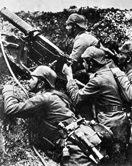Maschinengewehr: WWI, German Machine Gun Crew