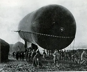 Spotting: WWI, German Observation Balloon