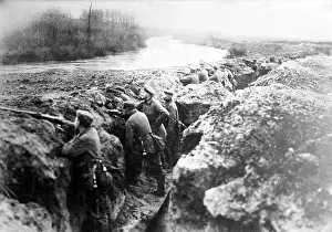 Jerries: WWI, German Trench on the Aisne