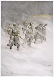Shared: WWI/GERMANS IN SNOW