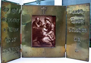 Crafted: WWI hand-crafted and embossed triptych