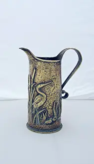 Fabricated: WWI jug fabricated from an 18 pounder shell case
