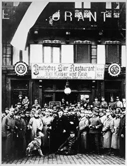 Airmen: WWI/LILLE CAFE SCENE