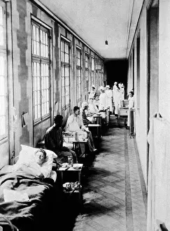Dogface: WWI, Makeshift Hospital Ward, Paris