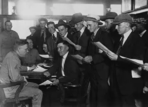 Enlistment: WWI, Marine Recruits, 1918