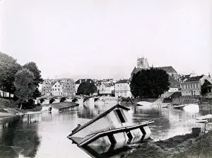 Meaux: WWI: Meaux from river Marne