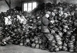 Surplus: WWI, Post-War Germany, Surplus Helmets