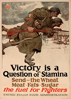 Stamina: WWI Poster, US Food Administration