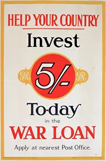 Invest: WWI Poster, Help Your Country