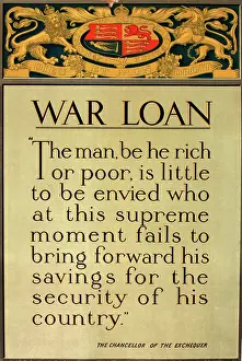 Invest: WWI Poster, War Loan