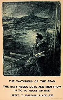 Needs: WWI Poster, The Watchers of the Seas