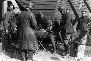 Debriefing: WWI, Squadron Debriefing Session, 1918