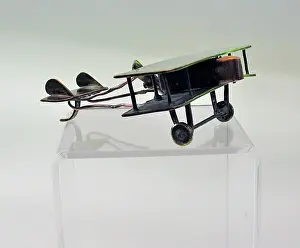 Pusher: WWI Trench Art Pusher biplane