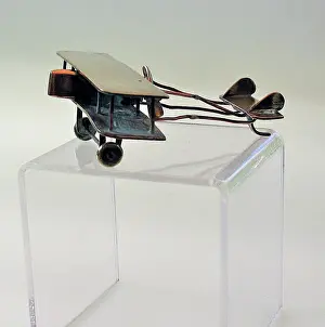 Pusher: WWI Trench Art Pusher biplane