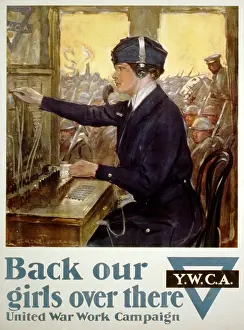 Ywca: WWI, United War Work Campaign, 1918