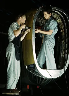 Workforce: WWII, Airplane Factory Workers, 1942