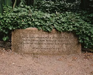 Meek: WWII D-Day embarkation memorial, Cornwall, UK