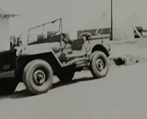 389th: WWII - jeep - army