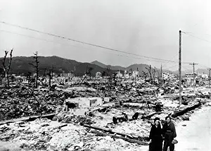 Notorious: WWII, Nagasaki, Aftermath of Atomic Bomb, 1945