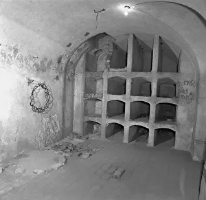 Parachutists: WWII Prague, crypt of St. Method church in which