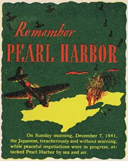 Cachet: WWII - Remember Pearl Harbour