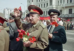 Congratulating: WWII Victory Day Celebration