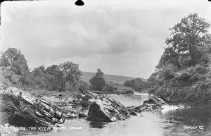 Powys: The Wye at Builth Wells