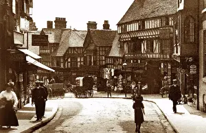 Wyle: Wyle Cop, Shrewsbury early 1900's
