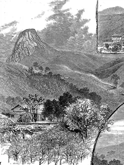 Goldfields: The Wynaad Goldfields, Southern India. View of the Needle Ar