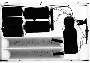 Wiring: X-ray of bomb. An innocent appearing square ?
