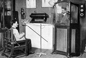 Excessive: X-ray protection cabinet
