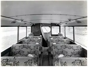 Thornycroft: XC demoonstartion bus interior