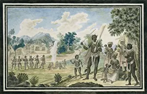 Xhosa: Xhosa warrior with Five Assegais